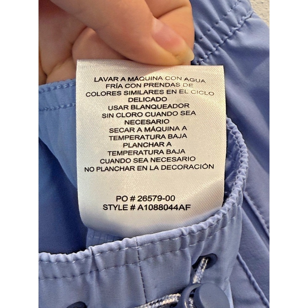 Voyager Pack Out Cargo Shorts Womens XL Blue Lightweight Hiking Crunchy Gorpcore - Picture 7 of 7